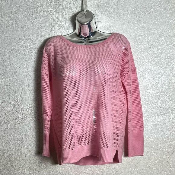 J. Mclaughlin Women’s 100% Cashmere Knit Pullover Sweater Size Small - Picture 1 of 5
